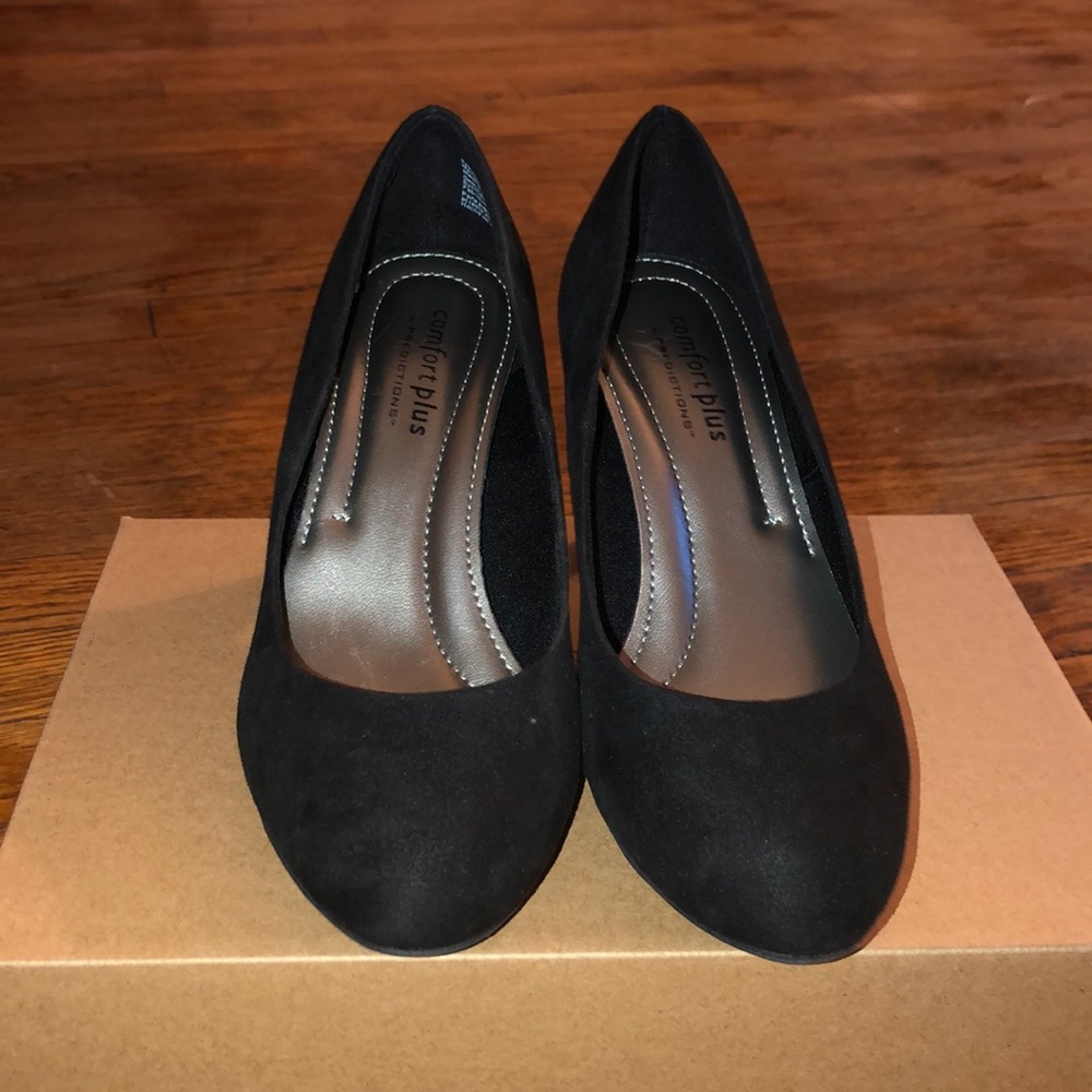 black heels
